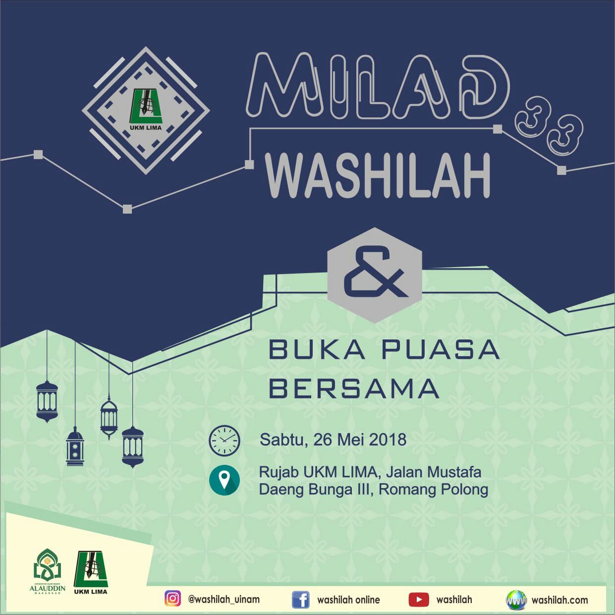Gambar UKM LIMA Gelar Buka Puasa Bersama dan Milad ke 33 Tahun